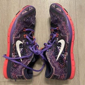 Purple & Pink Nike TR 4 Trail Running Shoe Size 7